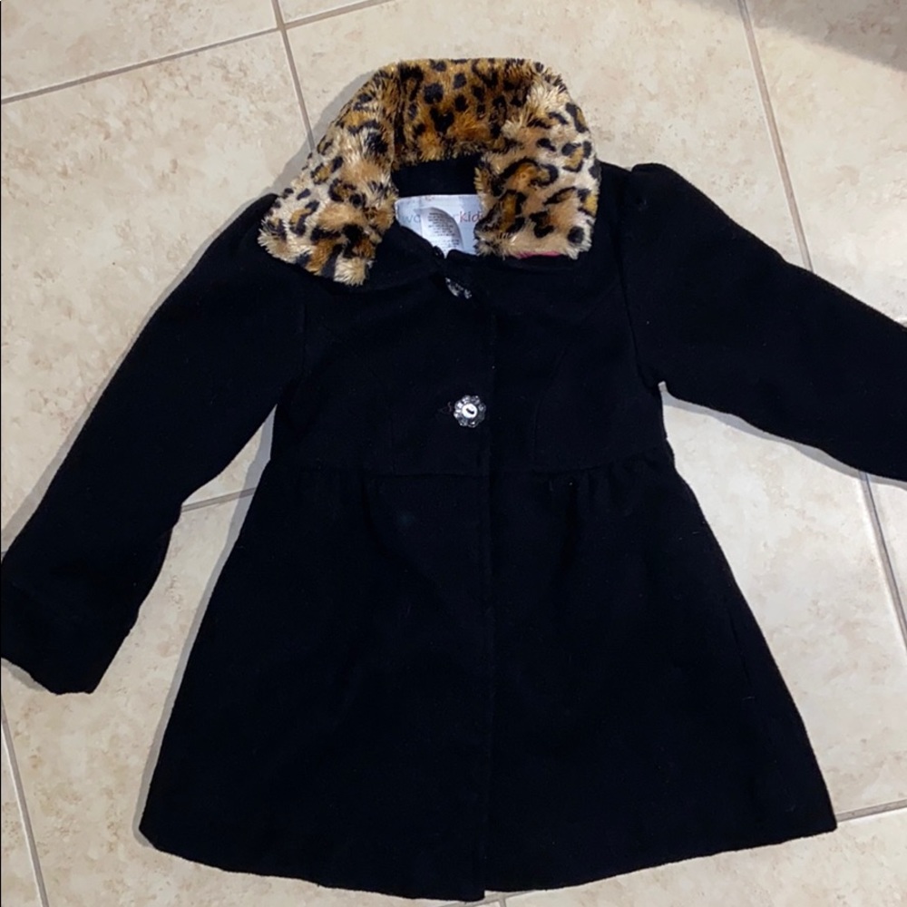 Beautiful black dress coat